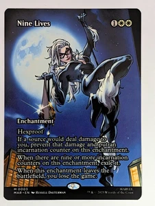 (Normal) Nine Lives (Borderless) (3) Marvel Eternal-Legal Mtg NM - Bild 1 von 2