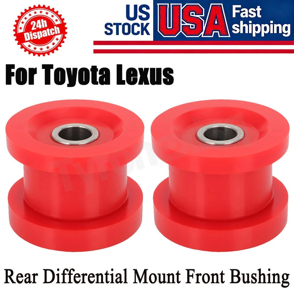 2x Rear Diff Mount Front Bushings For Lexus GS300/400/430 Toyota Supra #211794B - Image 1 of 4
