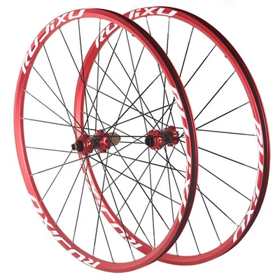  Tubeless Rims 700C Mountain Bicycle Wheelset Carbon Fiber Hub Disc Brake System - Image 1 of 4