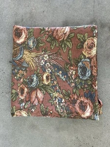 Pottery Barn Palampore Jacobean CLAY Floral Linen Blend Duvet Sham Set - Picture 1 of 10