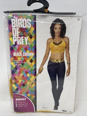 NEW* Black Canary Birds of Prey Costume | Spirit Halloween | Adult Small 4-6 - Image 1 of 4