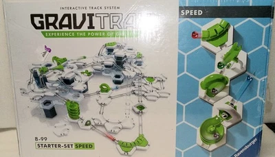 RAVENSBURGER INTERACTIVE TRACK SYSTEM GRAVITRAX STARYWR SPEED SWT #27412 3 NEW - Image 1 of 4