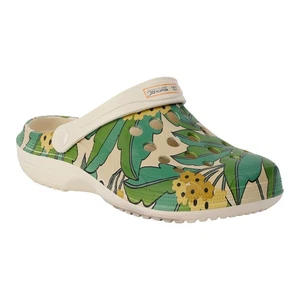 Regatta Damen/Ladies Orla Tropical Leaves leichte Clogs (RG11042) - Bild 1 von 5