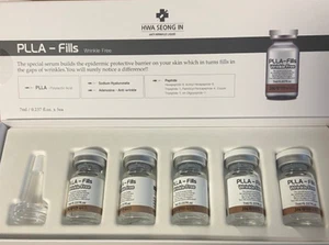 PLLA Fills Wrinkle Free Ampoule 7ml 5 Bottles Collagen Anti-Aging - Picture 1 of 9
