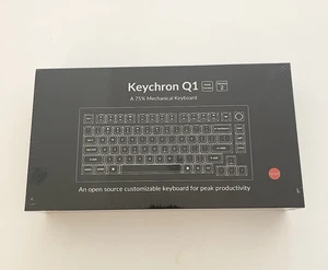 Keychron Q1 Wired Custom 75% Mechanical Keyboard Knob Version 2 NEW Sealed Box - Bild 1 von 4