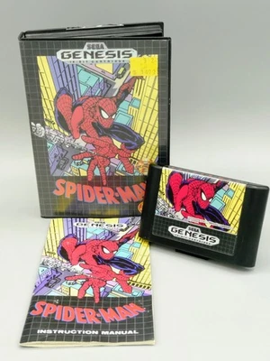 Spider-Man (Sega Genesis, 1991) CIB  - Image 1 of 2