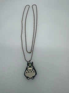 Totoro Pendant Signed Halder Necklace - Picture 1 of 5