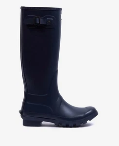 Botas Wellington altas Barbour Bede para mujer azul marino LRF0043 NY71 - Imagen 1 de 11