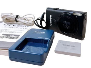 Canon IXY 600F Black 12.1 MP 8x Zoom Compact Digital Camera From Japan Used - Picture 1 of 10