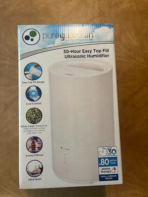 30-Hour 0.80 Gal. Top Fill Cool Mist Ultrasonic Humidifier for Home New - Image 1 of 4