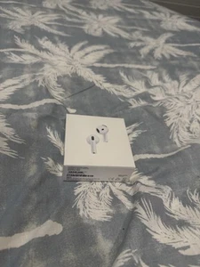 Apple AirPods Gen 4 White, With Active Noise Cancellation (ANC) 2-3 Day Shipping - Picture 1 of 4