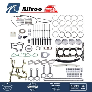 For Chevrolet Sonic Cruze Trax Engine Pistons Overhaul Rebuild Kit Con Rods - Bild 1 von 12