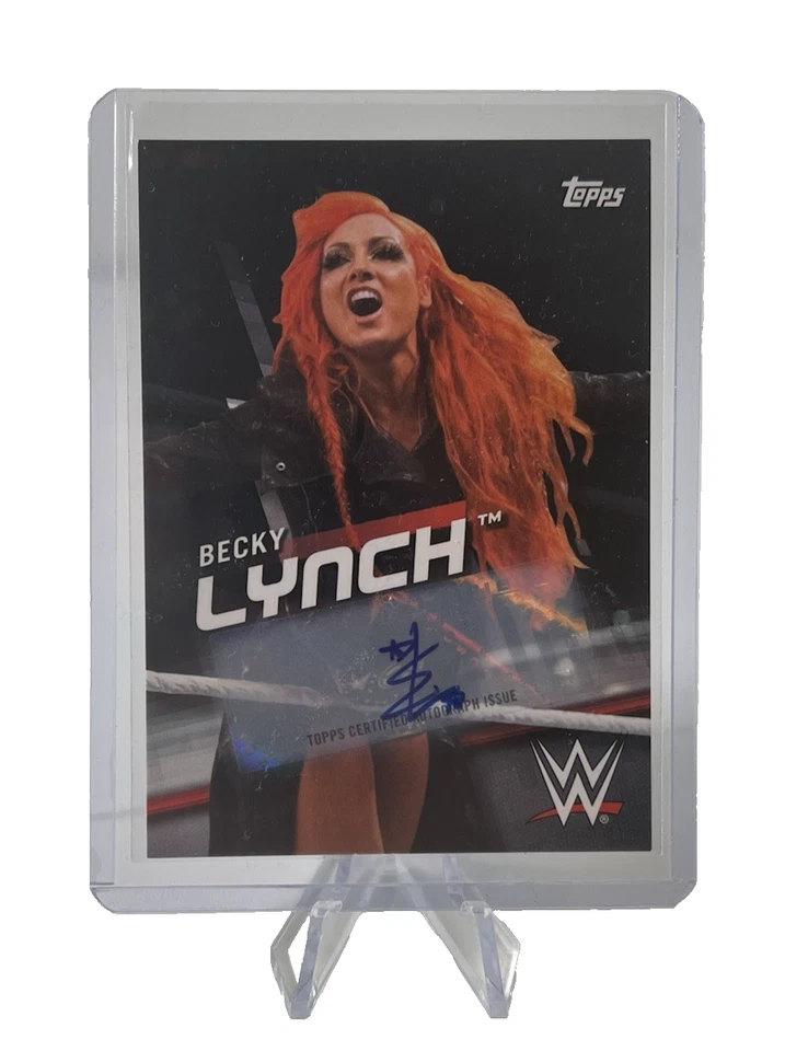 2016 Topps WWE Divas Revolution #16 Becky Lynch Rookie RC 🔥 ¡y autógrafo! 37/50 Foto 1 de 4