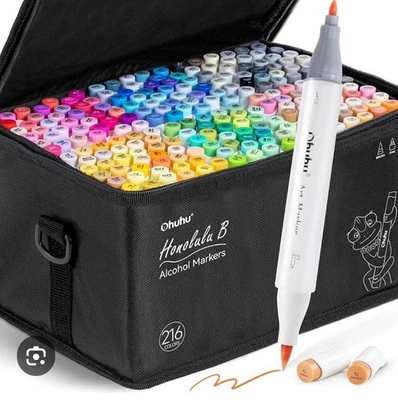 *BLUES* Ohuhu Honolulu B Series Alcohol Marker Sold Individually!