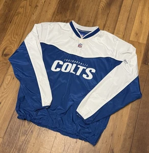 Vintage Reebok “Indianapolis Colt”s NFL Pullover Windbreaker Jacket/ Sz: XL - Picture 1 of 7
