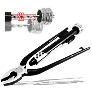 9 ZOLL SICHERHEIT DRAHTSCHLOSS TWIST VERDREHEN ZANGE WERKZEUG LOCKWIRE - Bild 1 von 1
