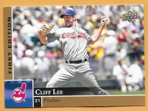 CLIFF LEE CLEVELAND INDIANS #89 - UPPER DECK FIRST EDITION NM-MT 2009 - Picture 1 of 2