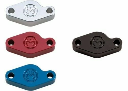MOOSE M880-54 E-BRAKE BLOCK OFF PLATE RED TRX WARRIOR RAPTOR BANSHEE Z400 - Image 1 of 1