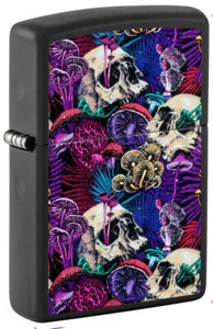 ZIPPO Feuerzeug 60007073 psychedelic mushroom glow in the dark Zippo Box - Bild 1 von 6