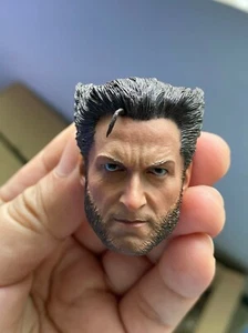 1/6 Scale Male Head Sculpt Hugh 2in. PVC Tough Guy Model Fit Action Figure - Picture 1 of 6