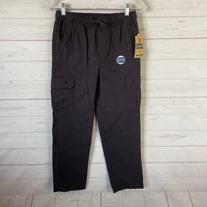 Urban Pipeline Boys Pull On Cargo Pants Medium Gray Drawstring 26x26 New - Picture 1 of 6