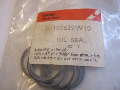 JUEGO DE 10 JUNTAS TÓRICAS DISTRIBUIDOR LUCAS TRIUMPH TR6 SPRITE MIDGET MINI MGG Foto 1 de 4