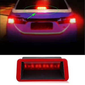 12V LED Red Car Sedan Third 3rd Brake Stop Tail Light Rear Center Lamp Universal - Picture 1 of 9