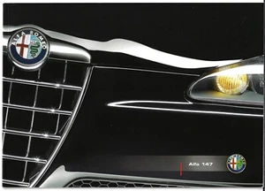 Alfa Romeo 147 2007-09 UK Market Sales Brochure Turismo Lusso Q2 - Picture 1 of 4