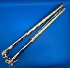 2002 02 CRF450R CRF450 SHOWA Front Fork Set Shock Absorber Suspenion Leg Tube - Picture 1 of 16