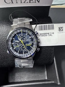 Citizen AT8020-54L Promaster Sky Blue Angels Eco-Drive Solar Atomic Men Watch - Picture 1 of 12