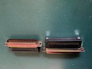 D-SUB DB37 37 Pin Male IDC Socket Connector - Picture 1 of 3