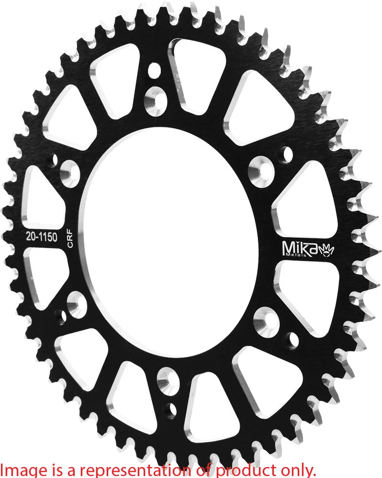 MIKA METALS 1987-2004 KX500 Kawasaki REAR SPROCKET ALUMINIUM 51T-520 KAW/SUZ 40- - Изображение 1 из 1