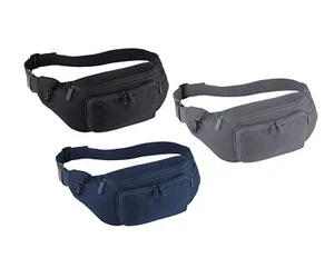 Quadra Belt Bag BLACK GREY or BLUE Travel Essential, BumBag Money Belt - Picture 1 of 4
