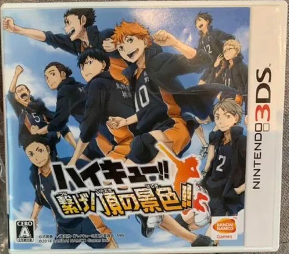 USED Haikyu Haikyuu Tsunage Itadaki Keshiki - Nintendo 3DS Japanese 3DS - Image 1 of 1