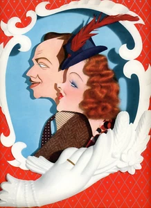 Tercer dedo original 9x12 Jaques Kapralik MGM comercio, mano izquierda 1940 Myrna Loy - Imagen 1 de 2