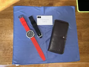 PROMETHEUS OCEAN DIVER GMT Uhr Full Kit, Original Bänder Reise Geldbörse & Papiere - Bild 1 von 14