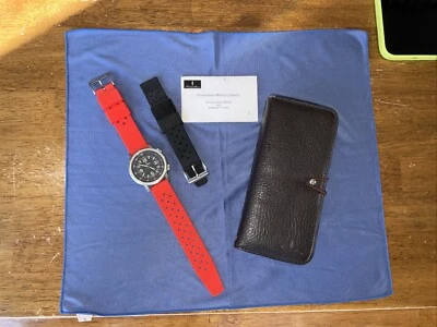 PROMETHEUS OCEAN DIVER GMT Uhr Full Kit, Original Bänder Reise Geldbörse & Papiere - Bild 1 von 4