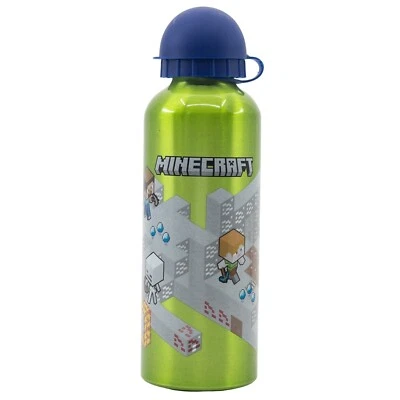 Minecraft Creeper Kinder Aluminium Trinkflasche Wasserflasche Flasche 530 ml