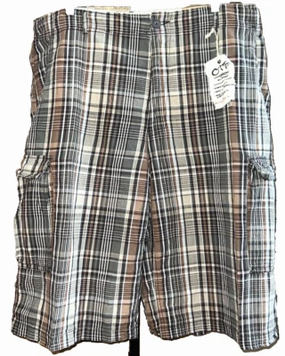 Pantalones Cortos OTB Expresso Plaid Auténticos Máxima Durabilidad Gear Cargo Talla 40 Nuevos con Etiquetas Foto 1 de 4