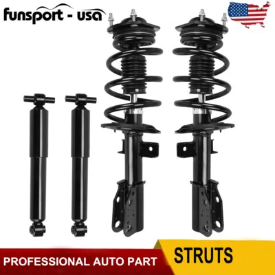 Front + Rear Struts Shock Set For Chevy Traverse GMC Acadia Buick Enclave Saturn Foto 1 de 4
