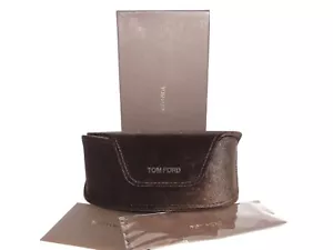 Tom Ford Sonnenbrille Sonnenbrille braun X-Large klappbares Schild Wrap Set - Bild 1 von 5