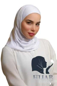 AL-Amira hijab-Women Muslim Jersey 2 Pcs Amera Hijab Islamic Arab Hijab - Picture 1 of 24