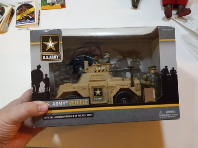 Official U.S. Army Special Forces Patrol Vehicle Playset Jeep With Soldiers NIB - Image 1 of 4