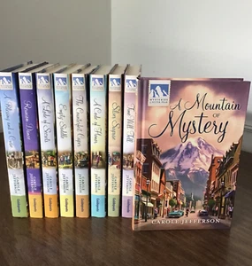 Mysteries of Silver Peak Series Carole Jefferson HC Guidepost 9 Book set - Picture 1 of 10