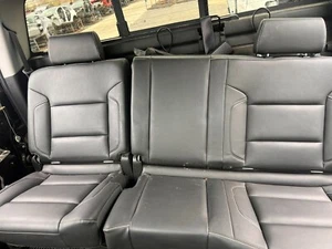 2015 CHEVY SILVERADO 1500 CLUB CAB REAR SEATS SPLIT BENCH BLACK IN COLOR - Picture 1 of 9