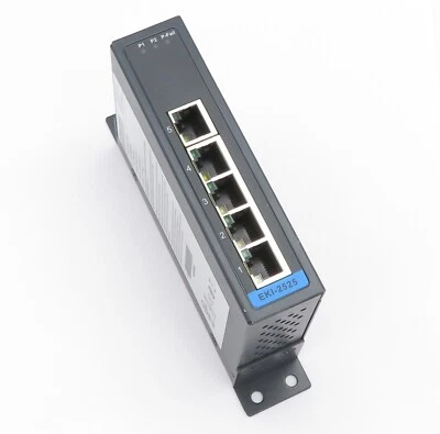 Industrial Unmanaged Ethernet Switch Advantech EKI-2525 Network 5-Port RJ-45 - Bild 1 von 4