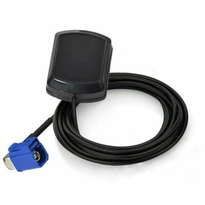 GPS ANTENNE mit FAKRA Stecker für AUDI BMW VW OPEL FORD RENAULT PEUGEOT MERCEDES - Bild 1 von 4