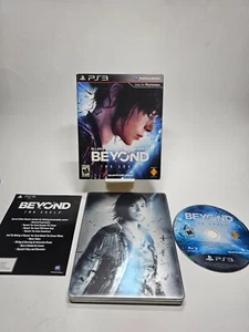 Beyond: Two Souls Steelbook Edition-Playstation 3-PS3-TESTED-CLEAN-Complete - Picture 1 of 12