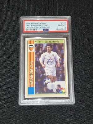 FICHAS DE LIGA PREDRAG MIJATOVIC #121 VALENCIA MUNDICROMO 94 95 1994-1995 PSA 8 Foto 1 de 4
