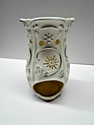 Yankee Candle Porcelana Copo de Nieve Luminaria - Candelabro de Invierno Recortado - Raro Foto 1 de 4